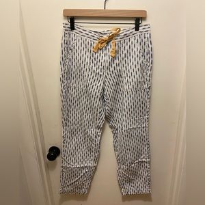J.Crew Arrow Ikat Linen Pants